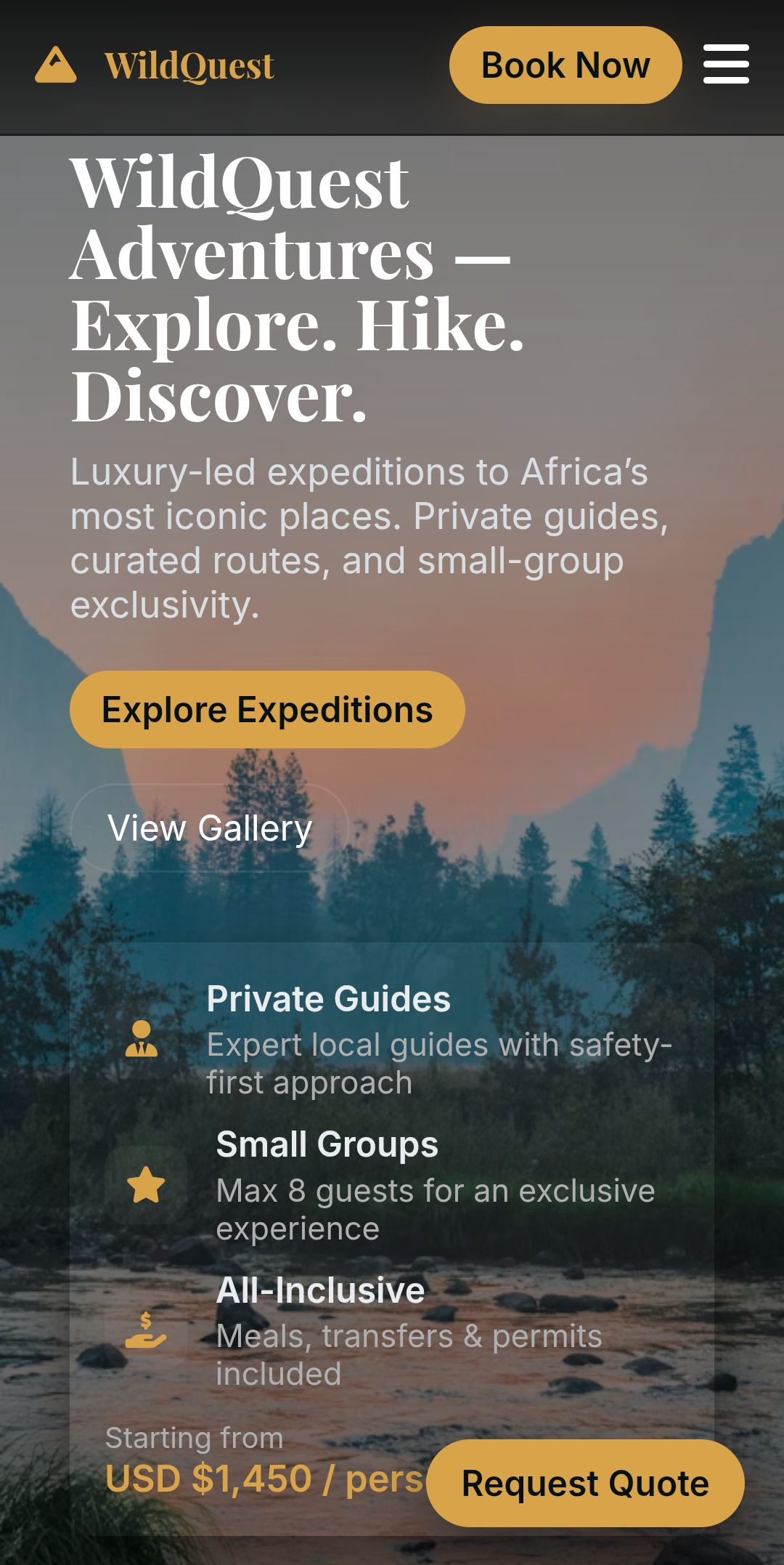Tourism Website